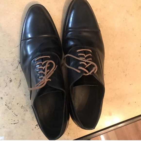 campanile shoes Oxford Wingtip Lace Up Size 12 Made In Italy - Picture 9 of 12